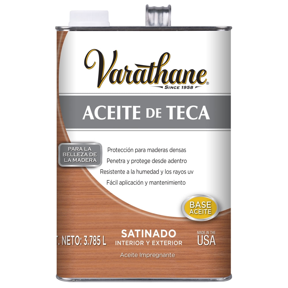 Aceite de Teca Varathane 3.785 litros