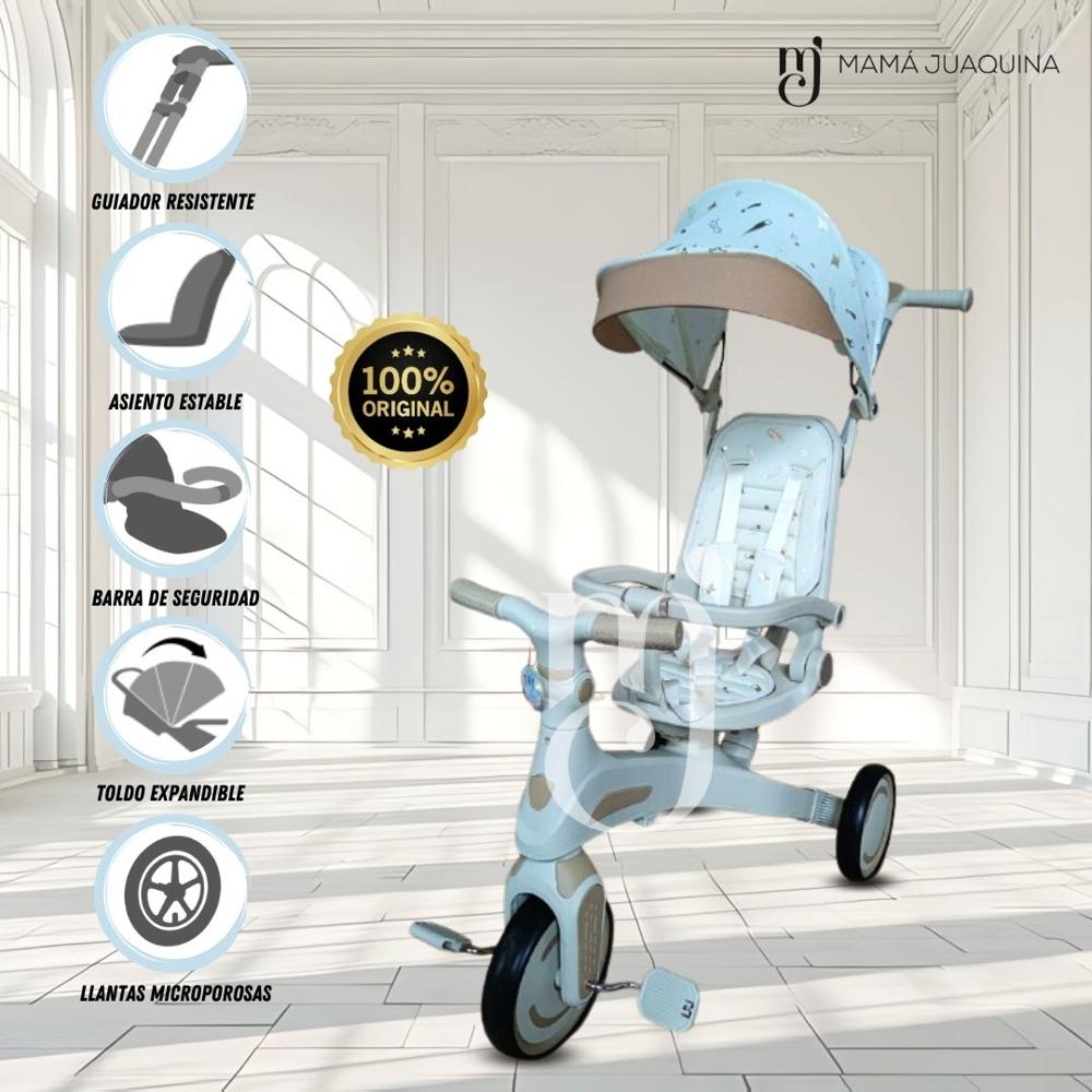 Triciclo Guiador «SHIELDER» Beige