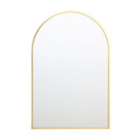 Espejo de baño Arco con Borde Dorado 40x60cm Orange