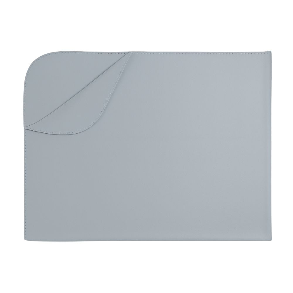 Manta Polar Gris Claro 120x150cm Orange