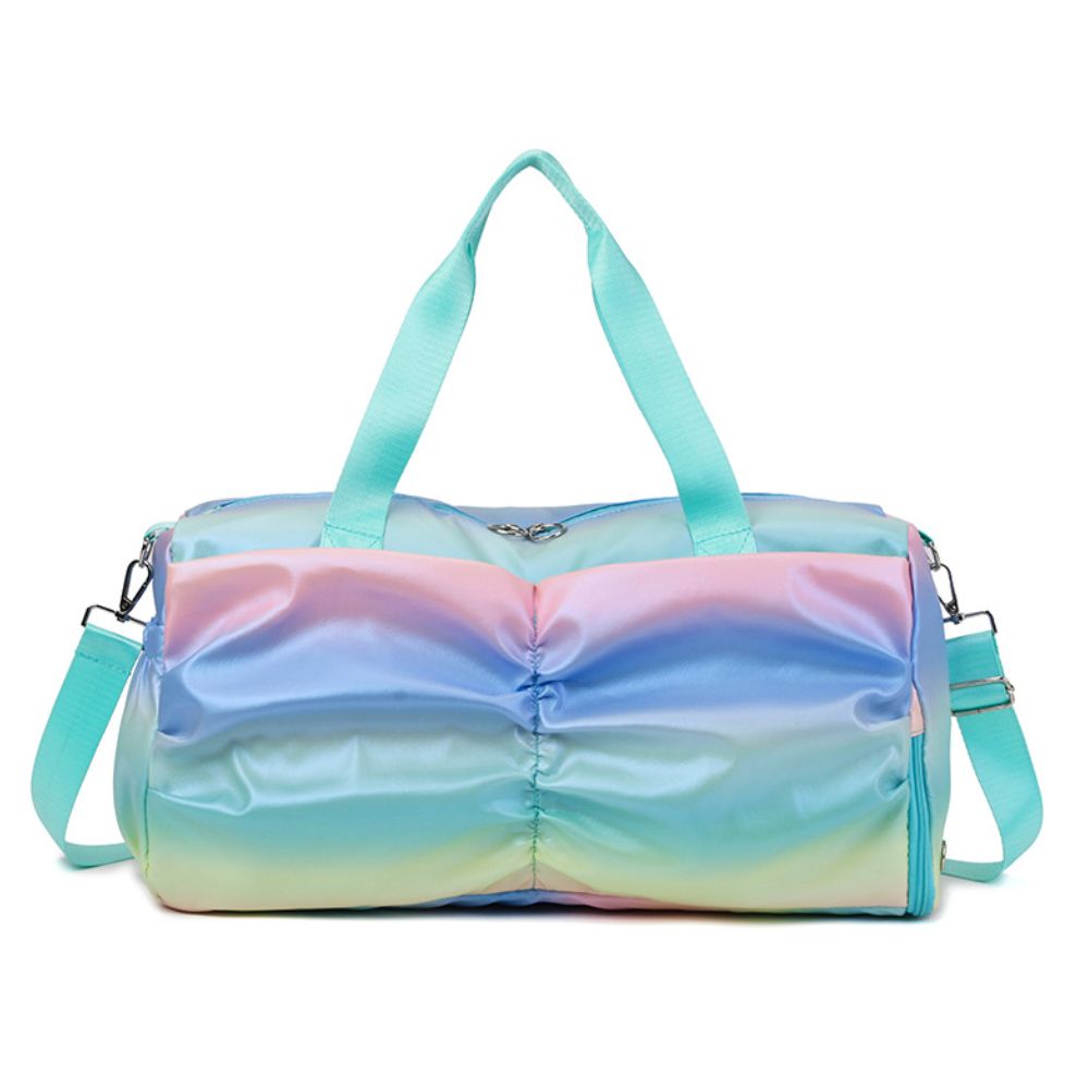 Maletín Mochila Deportiva Multicolor Verde para Mujer