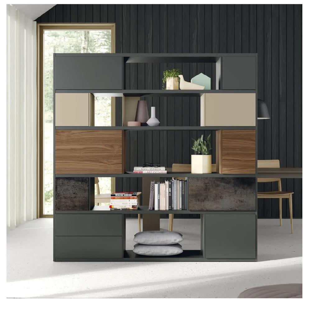 Estanteria Funcional Minerva Multicolor 2 cajones TU MESITA