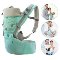 Canguro Para Bebé Ergonómico Ballena 3 en 1 Verde