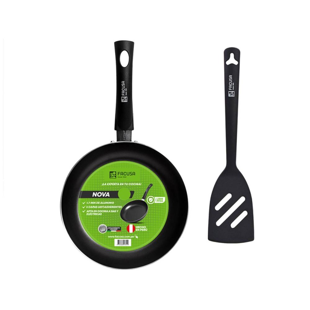 Sartén FACUSA 24 cm Negro