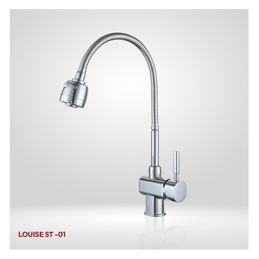 Llave/Mezcladora Monocomando P/Cocina Al Mueble Louise ST-01 Cromado - STONE