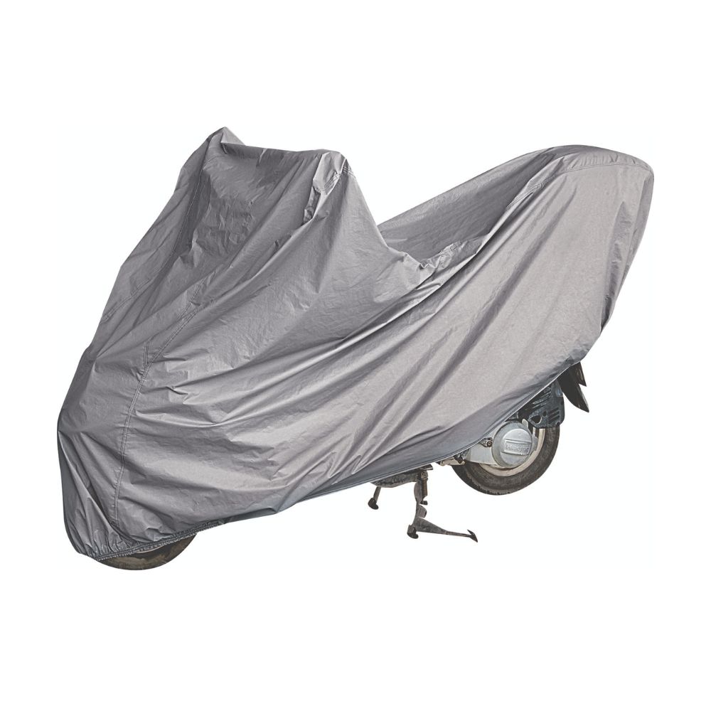 Cobertor para Motocicleta Werken Talla L en Poliéster Plata