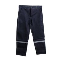 Pantalón Denim Werken 100% Algodón con Cinta Reflectiva - Talla: Medium