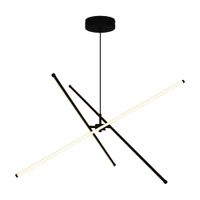 Lámpara Colgante Led Orange Seúl 22W Luz Cálida Negro