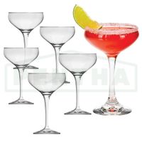 Set Copas Martini o Manhattan 340ml Set 6 Copas Mistic Nadir