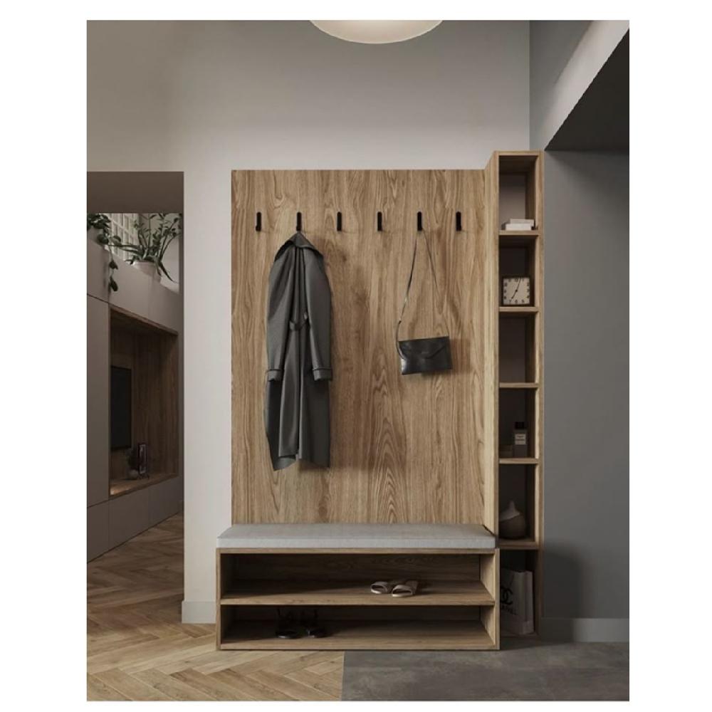 Perchero Zapatera Moderna Sonya color Marrón TU MESITA