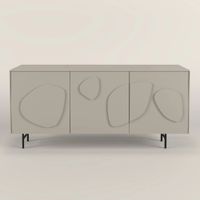 Aparador Moderno Rino 3 Puertas Color Capri TU MESITA