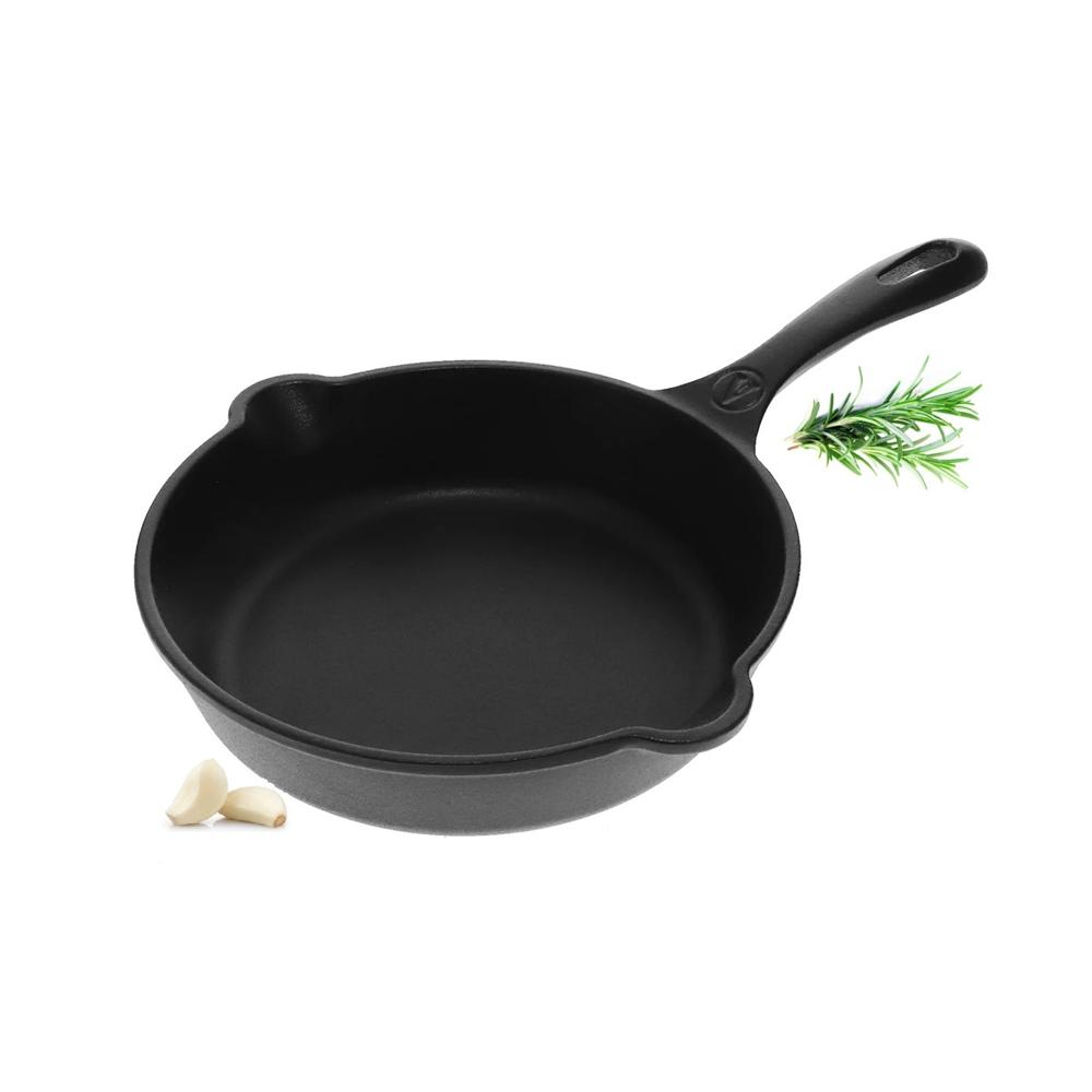 Sartén de Hierro Fundido de 20cm Precurada Victoria