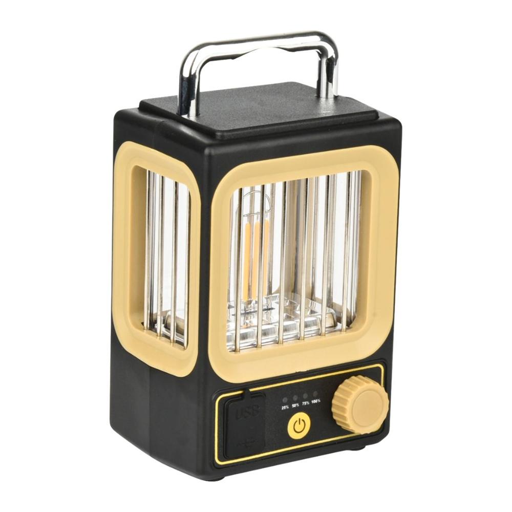 Lámpara Retro LED para Camping 800 mAh con Gancho IPX4 N