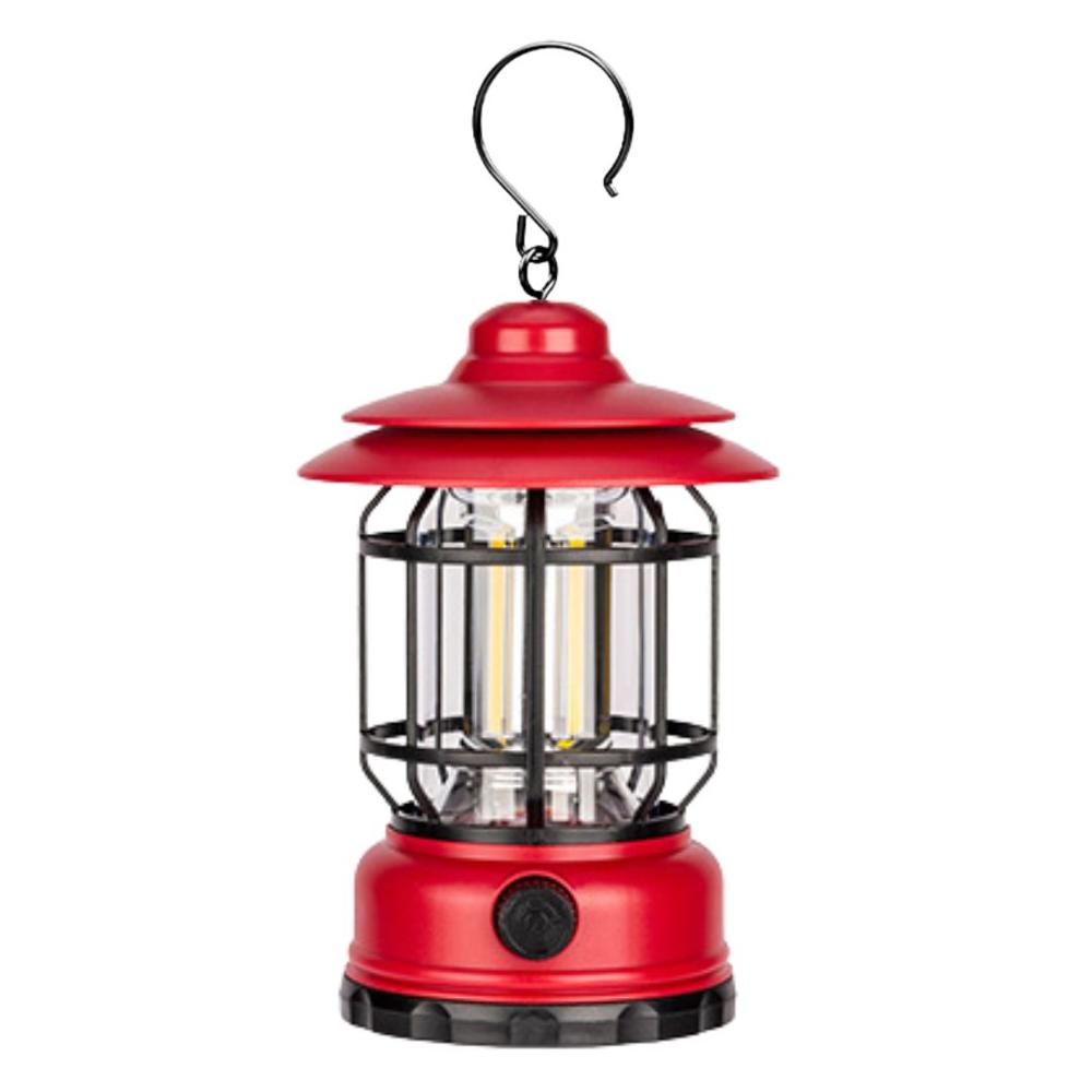 Lámpara Retro LED para Camping 800 mAh con Gancho IPX4 R