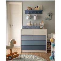 Cómoda Infantil Moderna Marine 6 Cajones TU MESITA