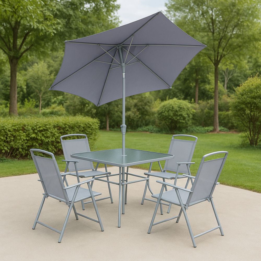 Juego de Comedor de Terraza Granada 4 Personas Orange