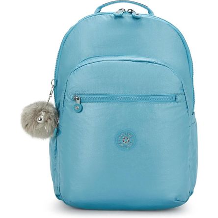 Kipling Seoul KI5929 Extra Large Metálica Mochila para Mujer | Aqua Tides Metallic