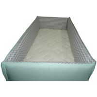 Protectores Laterales Parachoques BABYTU Talla 1,5 Plazas Montessori Diseño Zig zag