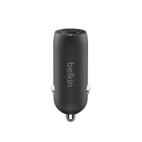 CARGADOR AUTO BELKIN USB-C 20W NEGRO CCA003