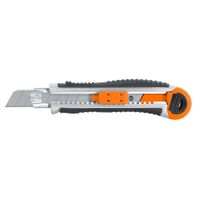 Cuchilla trabajo pesado 18 mm con alma metálica y grip, Expert Truper 16976