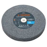 Piedra para Esmeril 8"" Grano 36 Truper 16411
