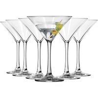 Copa Martini 250ml Nadir Brasil Elegancia Clásica 6 Copas