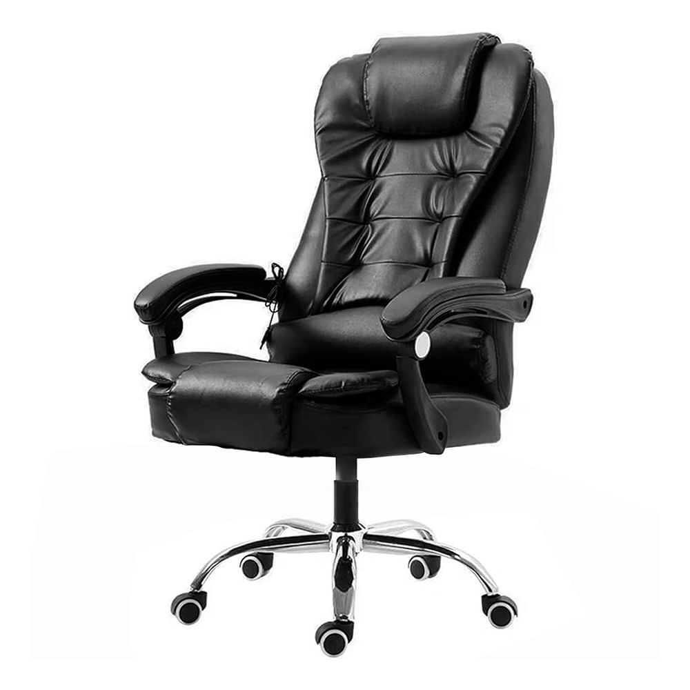 Silla Giratoria Evox CT809M con Masajeador de 7 Puntos para Escritorio y Oficina