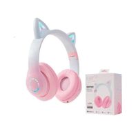 AUDIFONOS GATO B39 PRO ROSA