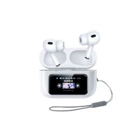 AUDIFONOS REMAX W30N TWS ANC + PANTALLA BLANCO