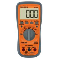 Multimetro Digital + 400 mV - 750 V  Truper 100362