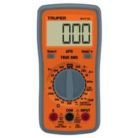 Multimetro Digital + 600 mV - 200 V  Truper 100360