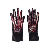 Mano de plastico con venas de halloween MULTICOLOR
