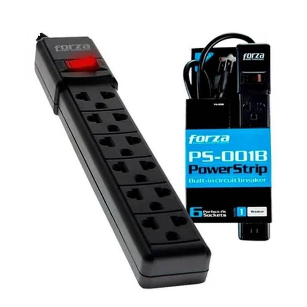 SUPRESOR DE PICOS FORZA 6 TOMAS PS-001B