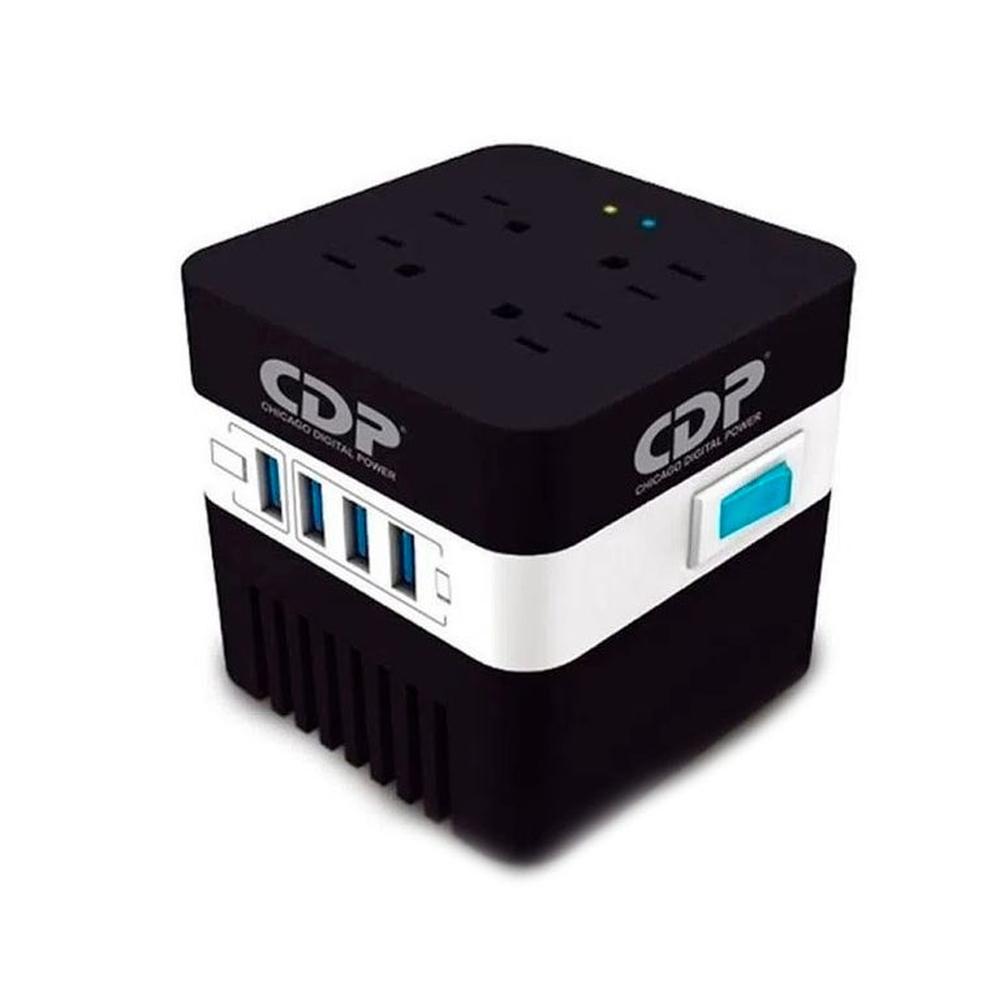 ESTABILIZADOR CDP RU-AVR604I 600VA/300W 4 SALIDAS