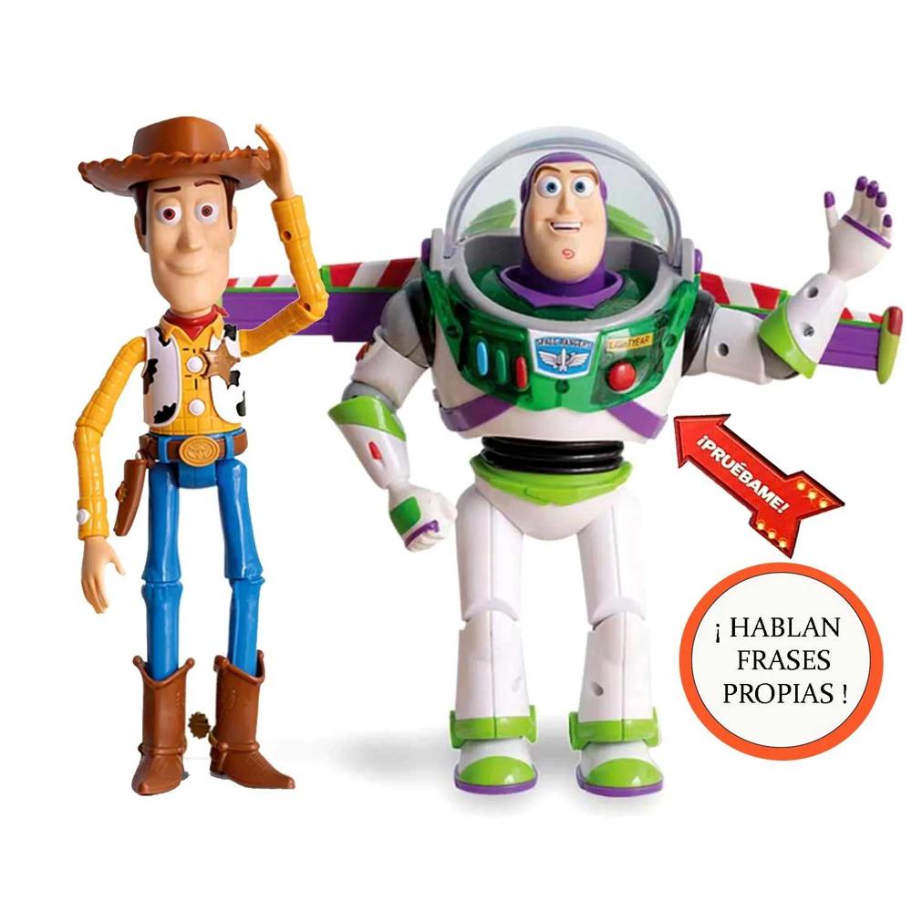 Set de Figuras De Acción Toy Story WOODY Y BUZZLIGHTYEAR TY-MWB