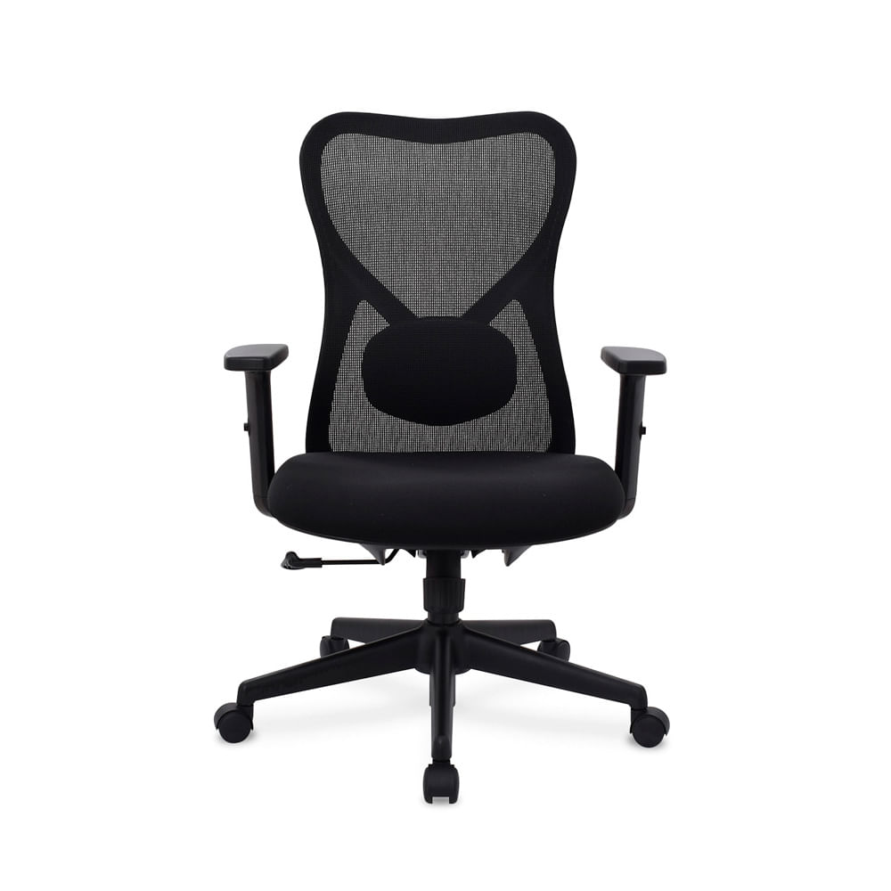 Silla Ergonómica Reclinable Gerente Bug Pro Negro Ofideas
