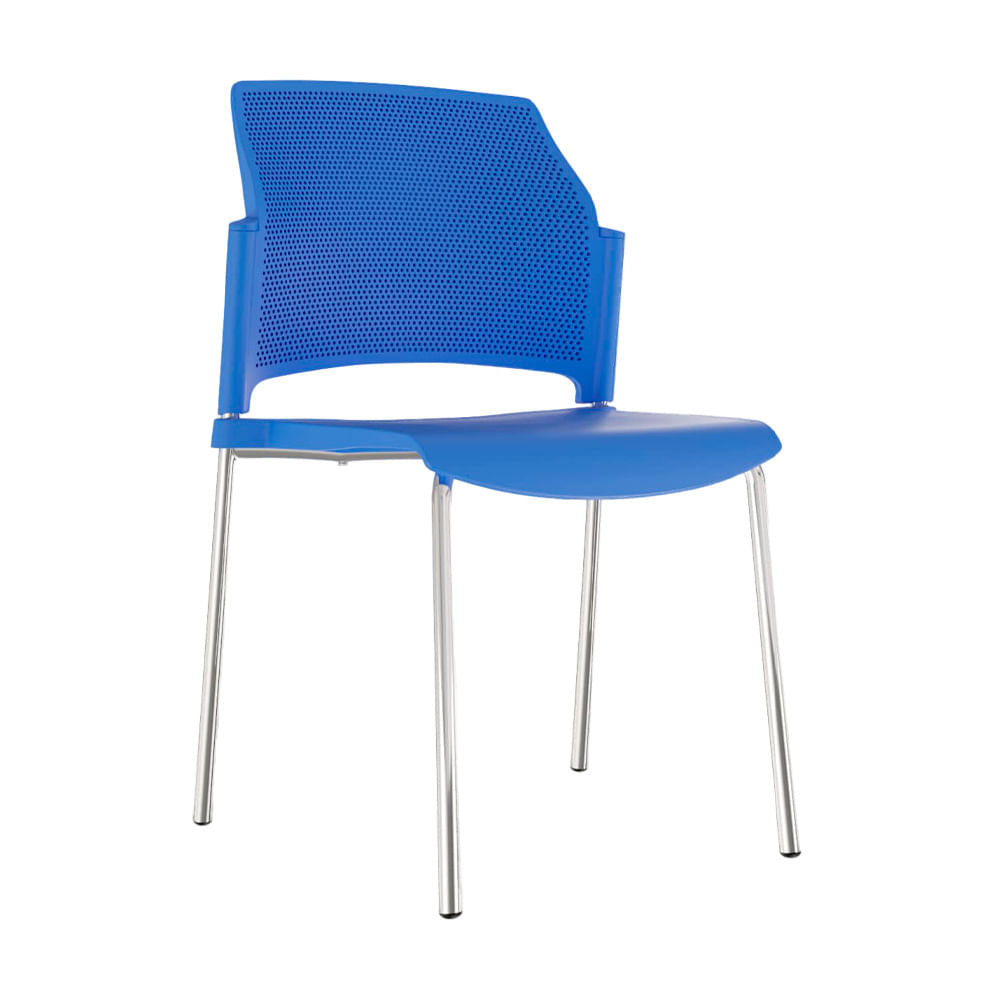 Silla De Oficina Fija Zyle Azul Ofideas