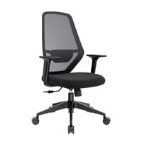 Silla de Oficina Ergonómica Icon Negro Gerente Syncro Ofideas