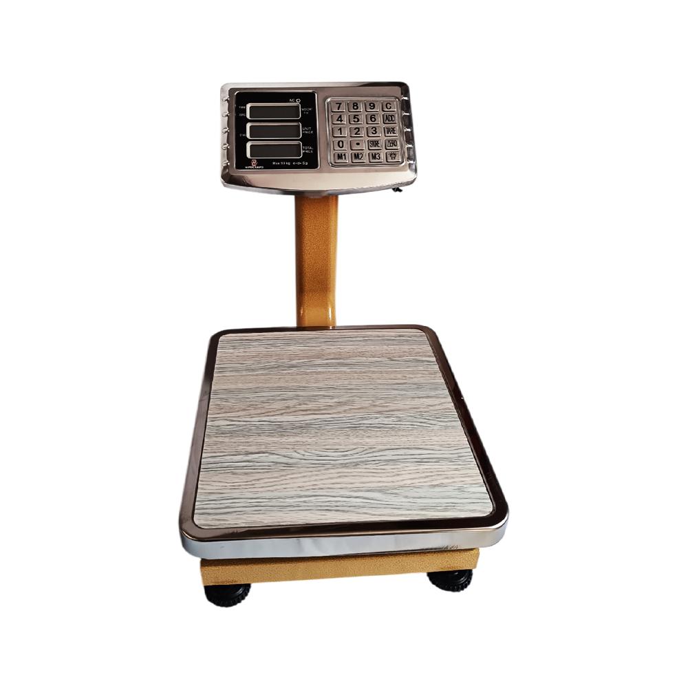 Balanza Industrial 99 Kg con Plataforma HPC-99K Teclado de Acero