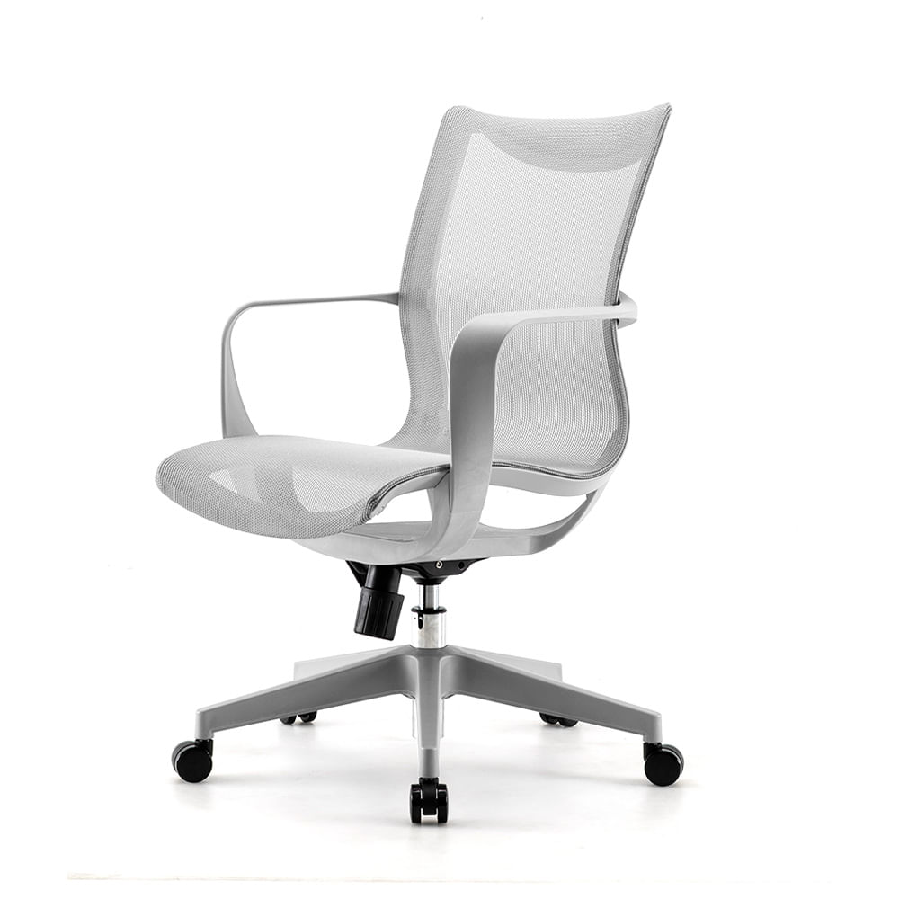 Silla Ergonómica Mecanismo Basculante Estambul Gerencial Gris Ofideas