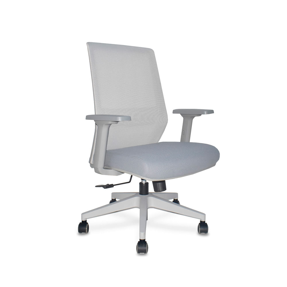 Silla Ergonómica Musk Gerente Syncro Gris Ofideas