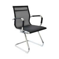 Silla De Oficina Fija Interlocutora Apolo Negro Ofideas