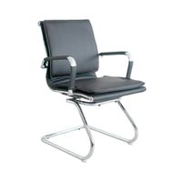 Silla De Oficina Fija Interlocutora Alemania Negro Ofideas