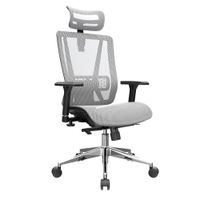 Silla de Oficina Ergonómica Nefi Gris Presidente Ofideas