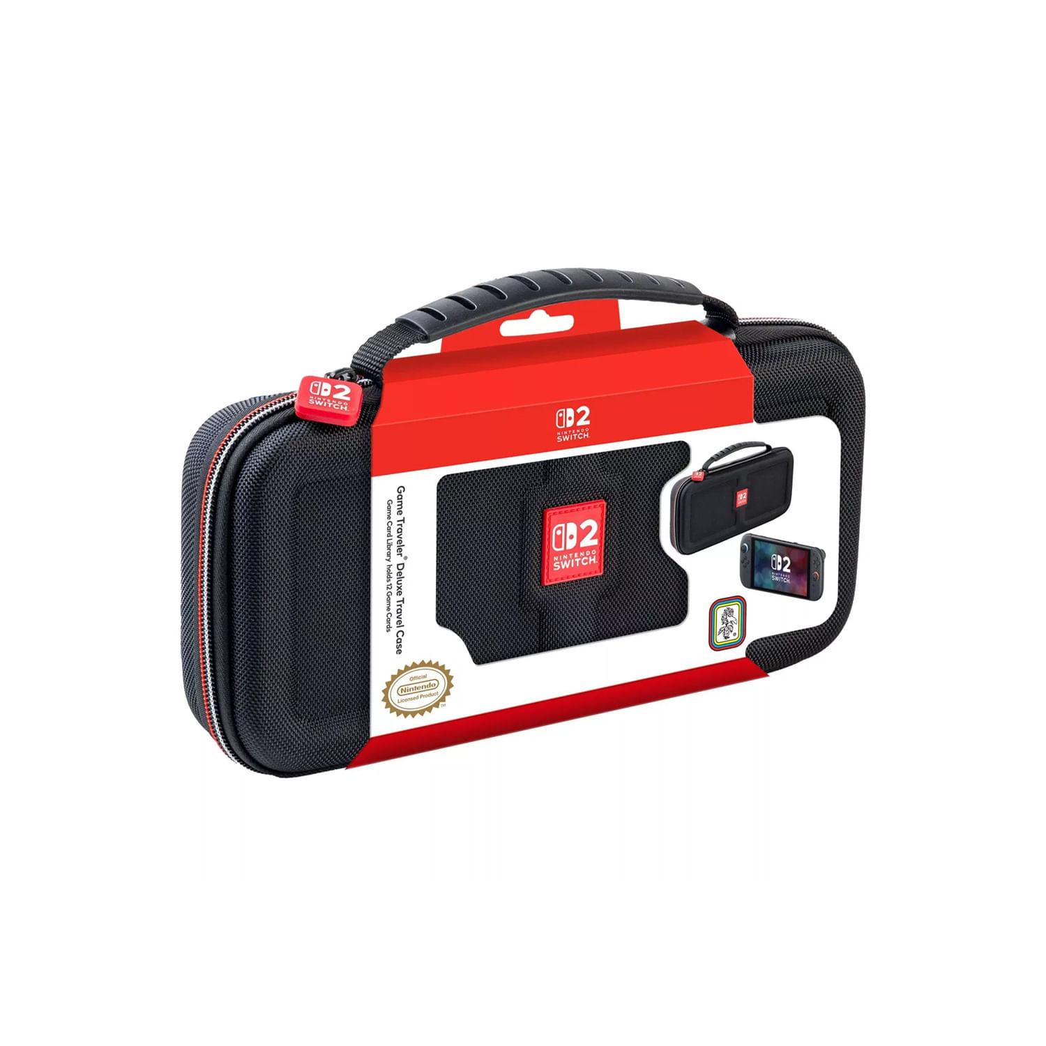 Estuche Game Traveler Deluxe Case Negro Nintendo Switch 2 NS241