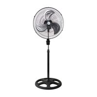 Ventilador de Pedestal Imaco FS804P 18"" de Metal Negro