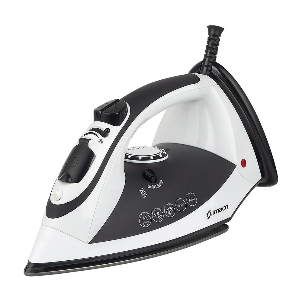Plancha de Vapor Imaco ETA168 Negro Función Extra Vapor Vertical