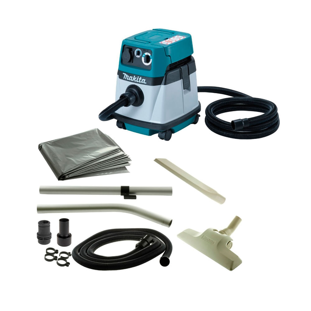 Aspiradora Makita Compacta 1050W con Filtro Autolimpieza