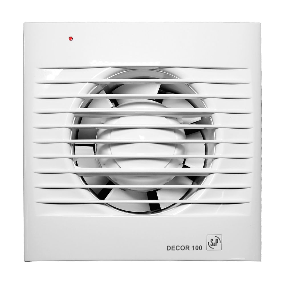 Extractor de Aire Helicoidal Soler & Palau Decor100 Blanco 220V