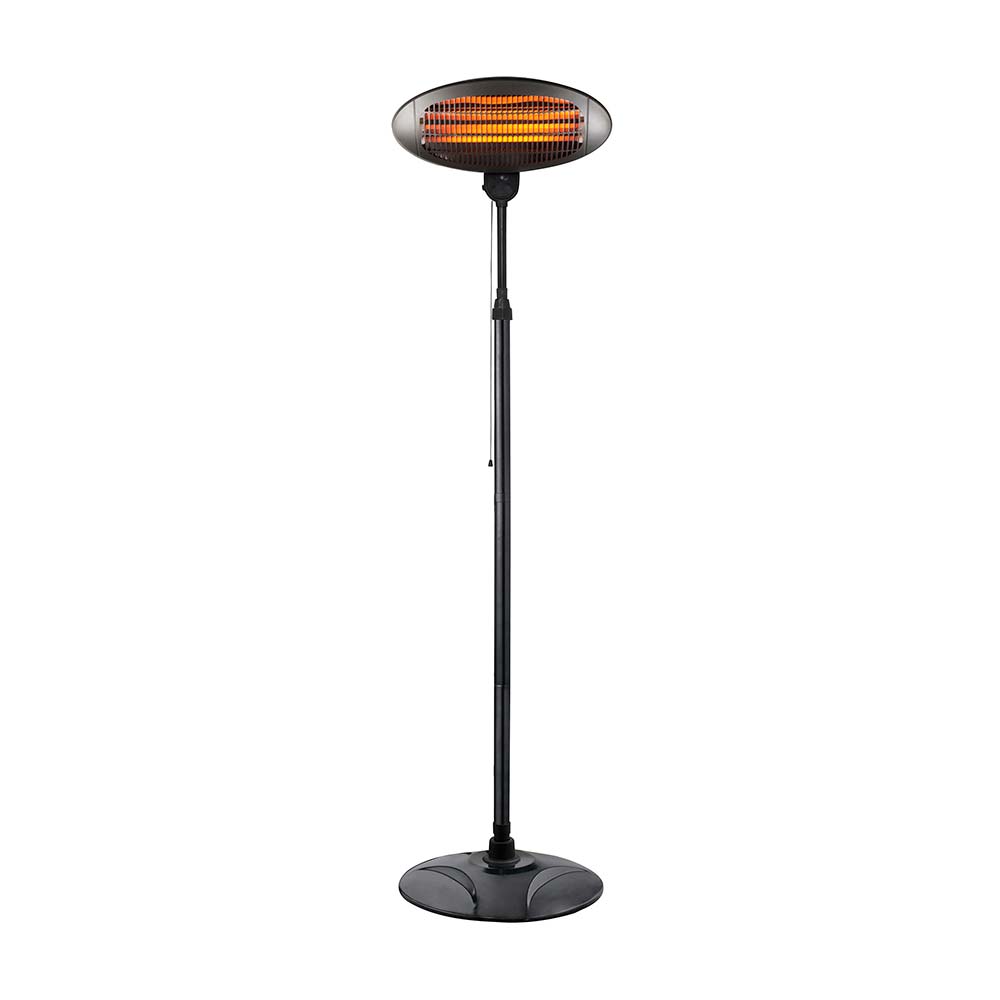 Estufa Exterior Acero 2000W Vail Negro Orange